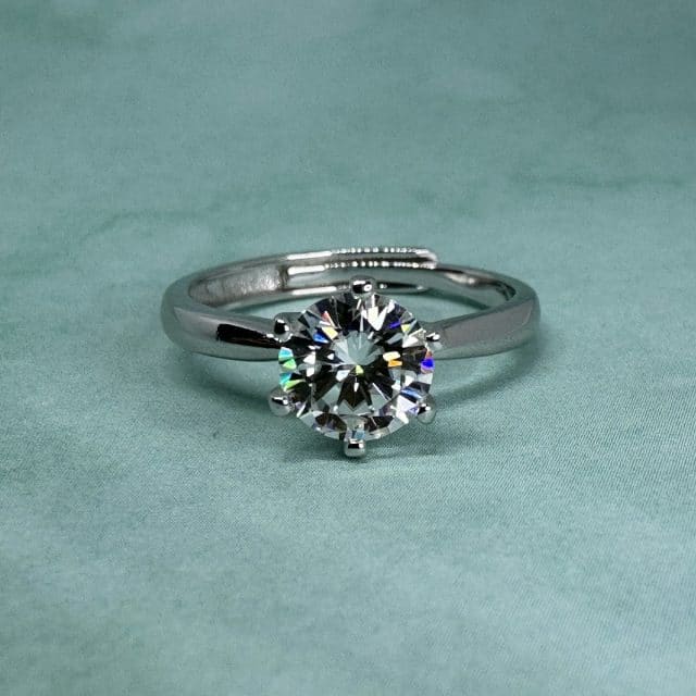 Bague Sultane sertie zircon en argent 925