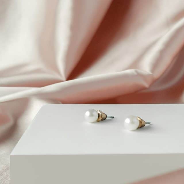 Puces Perle de Culture en argent 925