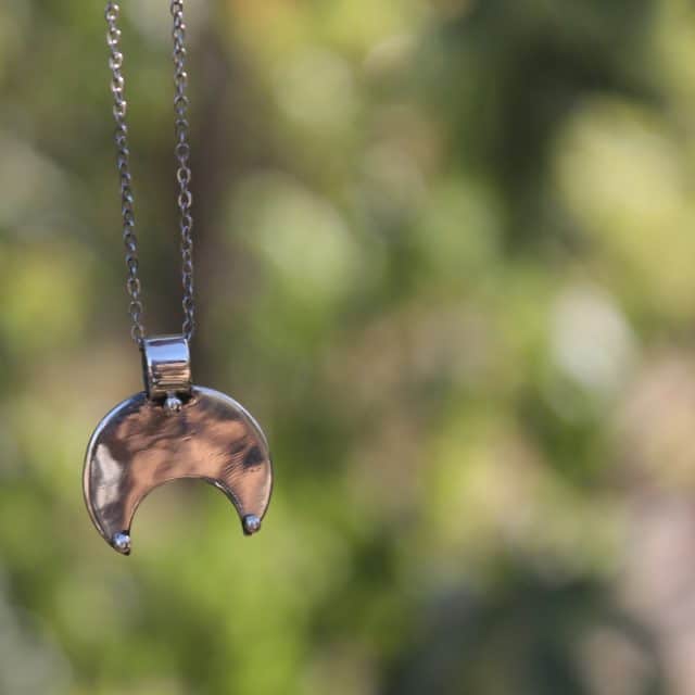 Collier Croissant en argent 925